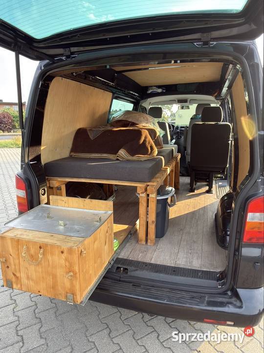 Volkswagen T5 Transporter kamper Rok produkcji 2006 Skwierzyna sprzedam