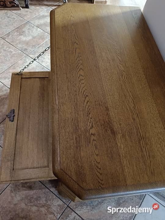 Ciężka dębowa skrzynia sprzedam
