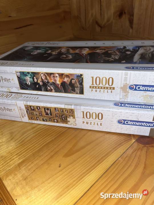 Puzzle Harry Potter zestaw 1000 panorama wielkopolskie Poznań sprzedam