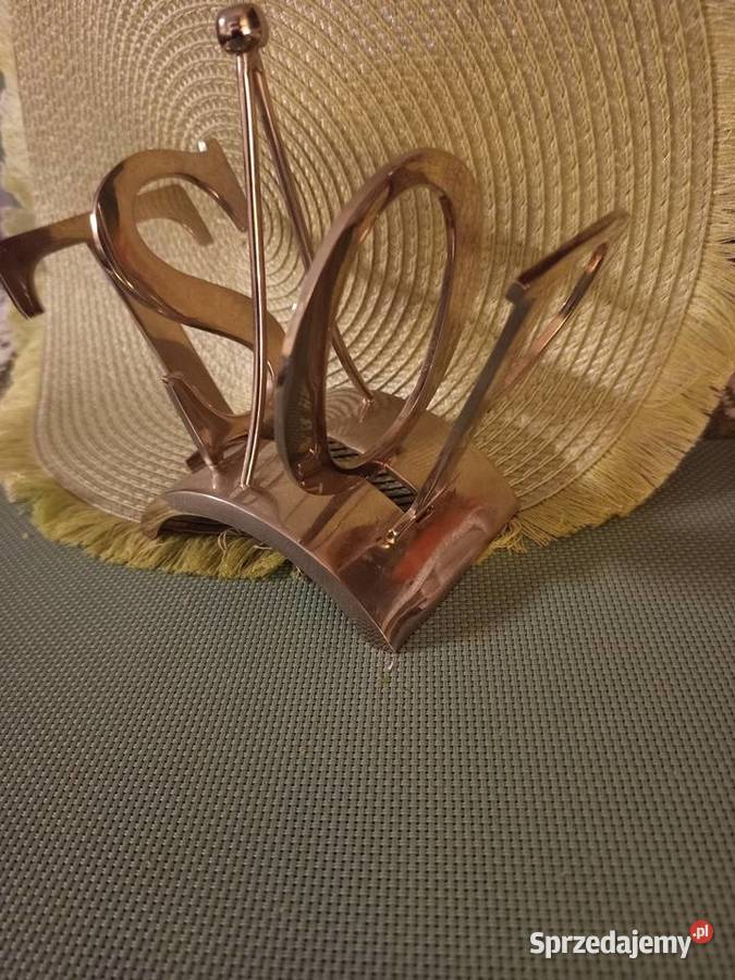 Stojak do tostów Nowy Angielski metalchrom NOEY Warszawa sprzedam