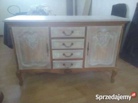 Bielenie przecieranie mebli odmiana renowacja Kęty