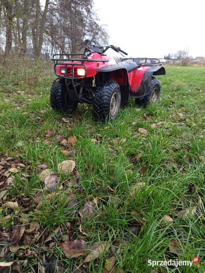 Honda big Red 300 9999km wielkopolskie Królików sprzedam