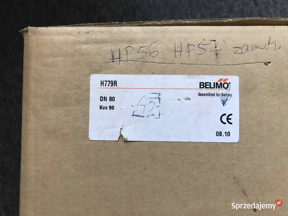 Zawór grzybkowy H779R 3drog DN80 PN6 kvs 90 m3h Łódź