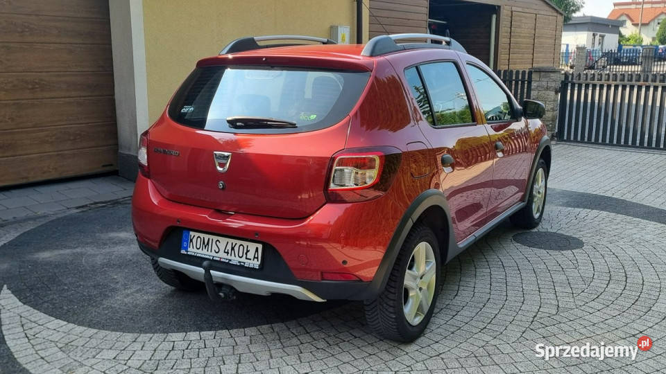 Dacia Sandero Stepway Serwis Navi Turbo garażowany Płońsk sprzedam