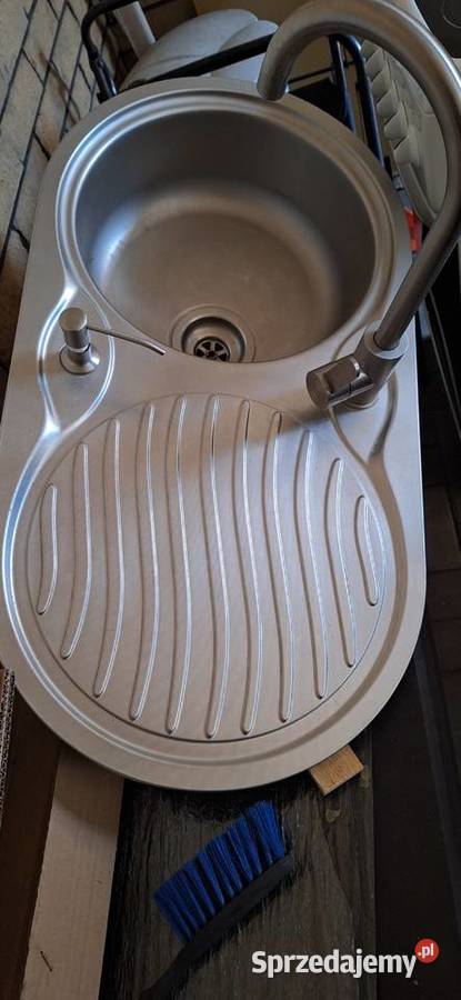 Zlewozmywak 1 komorowy z ociekaczem INOX Więcbork