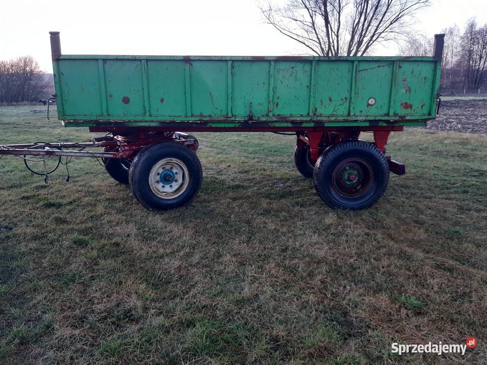 Przyczepa rolnicza wywrotka HL 6 HW 6011 nieuszkodzony mazowieckie Gostynin