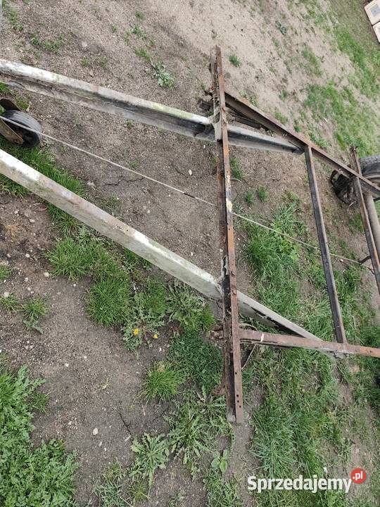 Przyczepka towarowa platforma rama Mrągowo