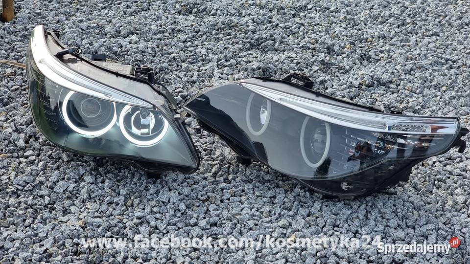 Reflektory lampy HELLA BMW E60 E61 LIFT Bi Led Kielcza
