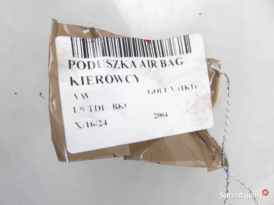 PODUSZKA KIEROWCY VW GOLF V 1K0880201N osobowe