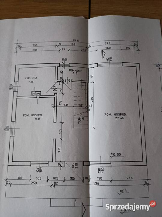Dom 50m2 plus działka 1306m2 rzeką Duchnów sprzedam