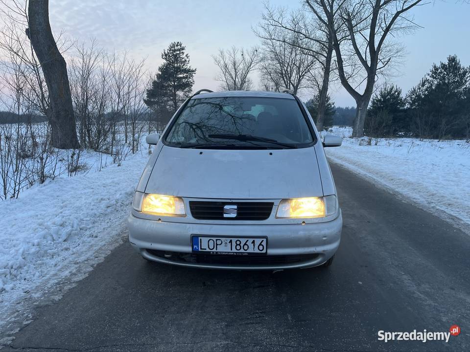 Seat Alhambra 19TDI 7 osobowa srebrny Kazimierz Dolny