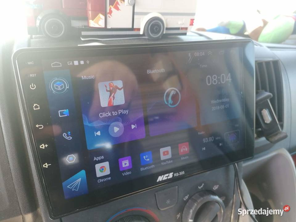Radio samochodowe NCS RS305 dedykowane do Ducato Radioodtwarzacze pomorskie Gdańsk sprzedam