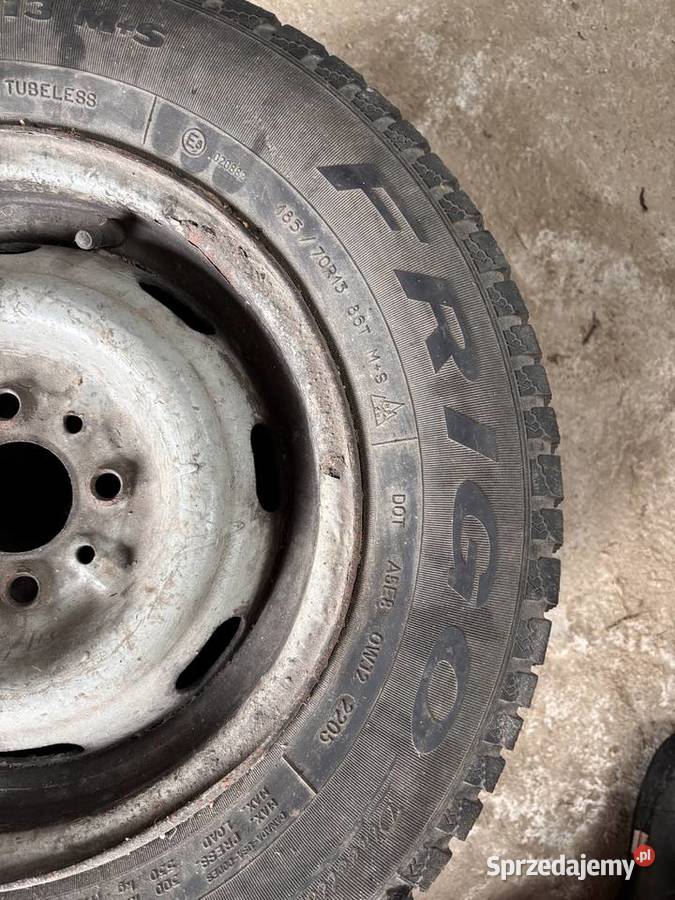 felga koło opona Polonez Fiat 125p oryginał PRL Samochodowe Kosianka-Boruty
