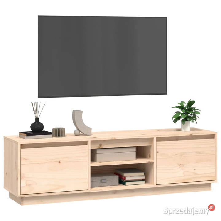 Szafka pod telewizor 140x35x40 lite drewno Warszawa