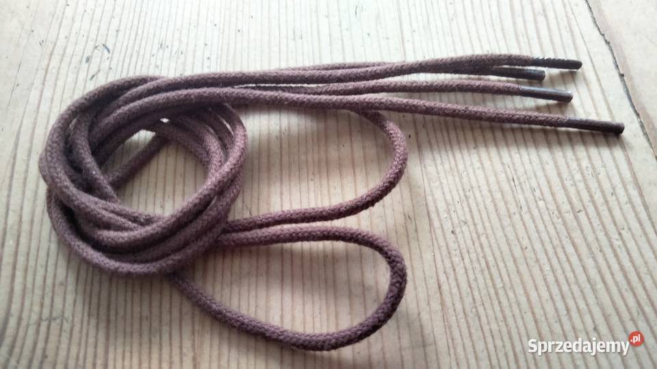 Sznurowadła okrągłe cienkie długość 60 kolor Ostrów Wielkopolski sprzedam