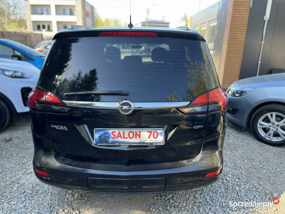 Opel Zafira 20 1wł Klima BAgaznik Rowerowy El komputer pokładowy