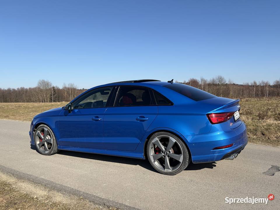 AUDI S3 8V 2020r niski przebieg perfekcyjny stan 84000km podkarpackie Rzeszów