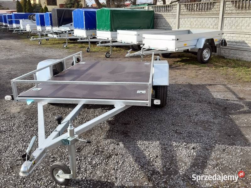 Przyczepka samochodowa 1 oś Knott 250 x 150 świętokrzyskie Kielce sprzedam