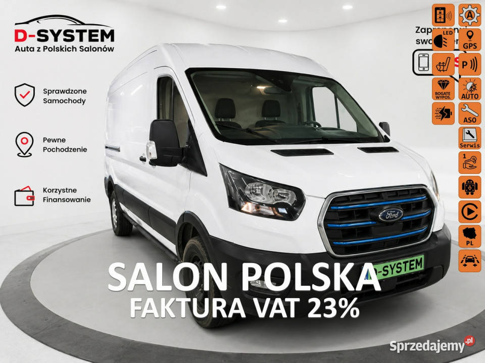 Ford Transit 2024r ETransit 250184 Salon Polska Białystok sprzedam