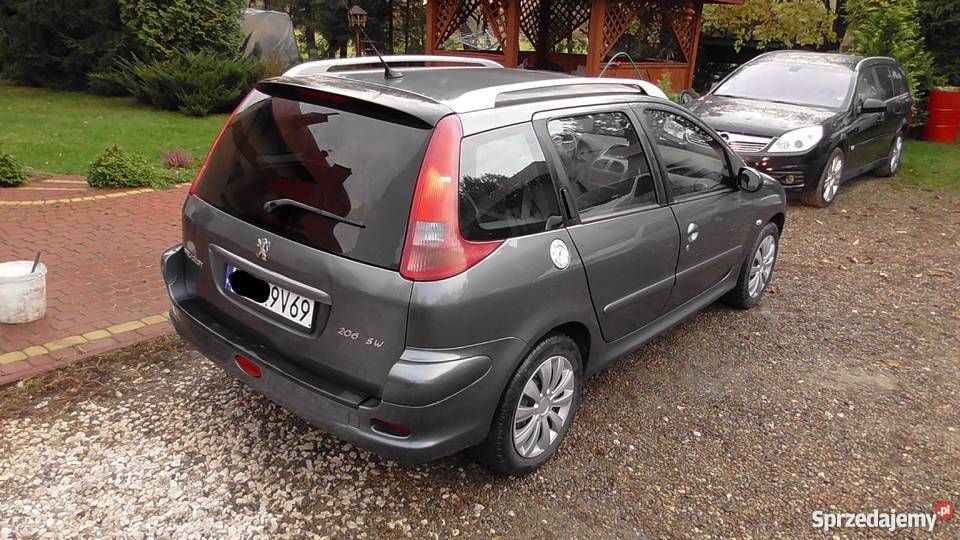 Peugeot 206 SW 14 Benzyna 106 elektryczne lusterka 206 Brzozówka