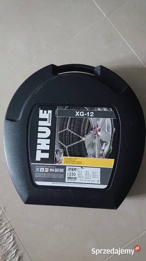 Łańcuchy na koła THULE XG12 ROZMIAR 230 Władysławowo