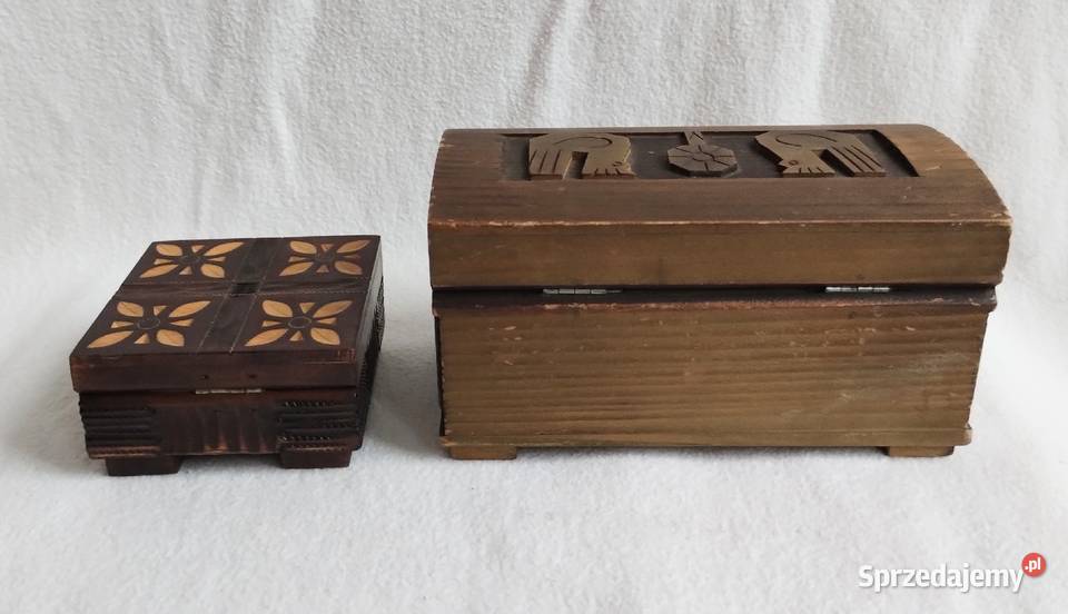 PRL Szkatułki Biżuteria Pozostałe Cieszyn sprzedam