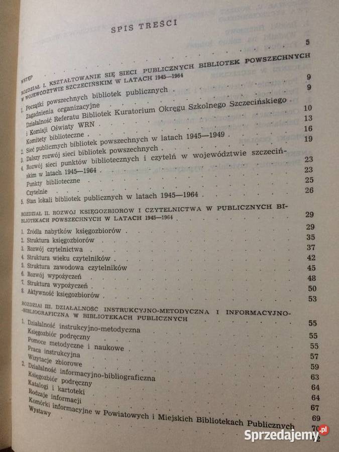 3739 Publiczne Biblioteki Powszechne W Woj Antykwariat Szczecin