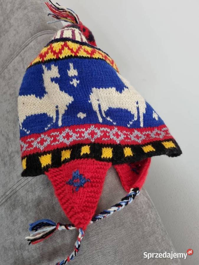 Czapka zimowa ręcznie wykonana w stylu Lublin
