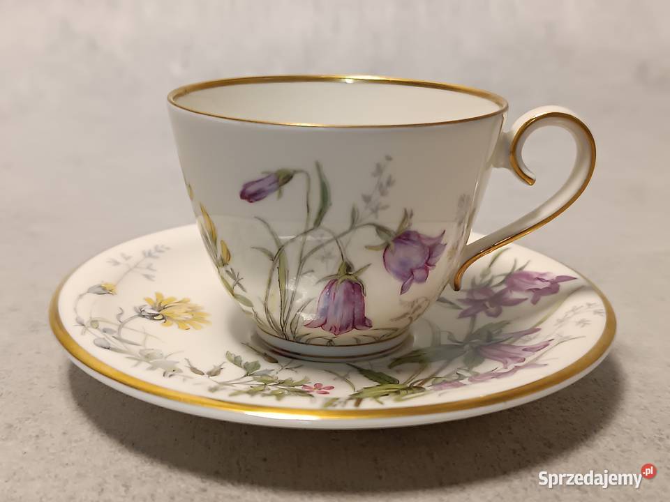 Krautheim Łączka Filiżanka Kolekcjonerski Kwiaty sprzedam
