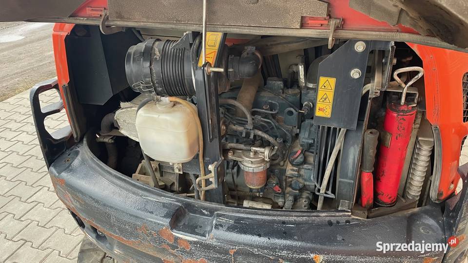 Minikoparka KUBOTA KX613 2014 Dodatkowy osprzęt Ujazd sprzedam