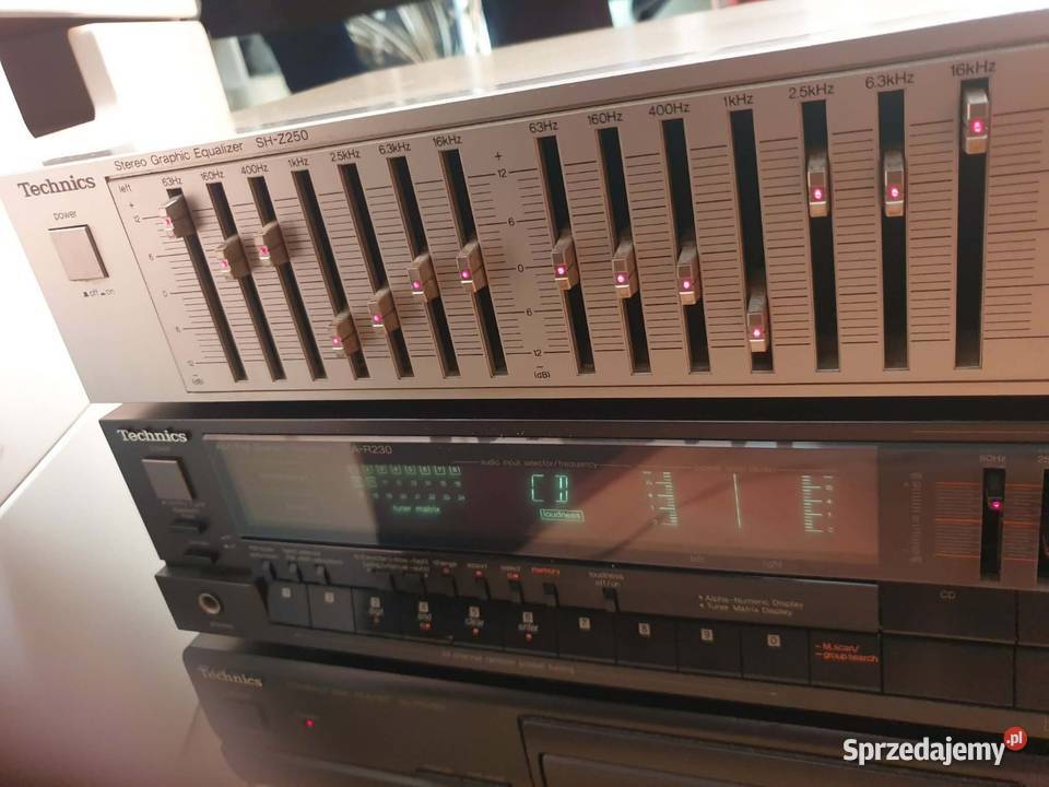 Technics shz250 korektor graficzny podkarpackie