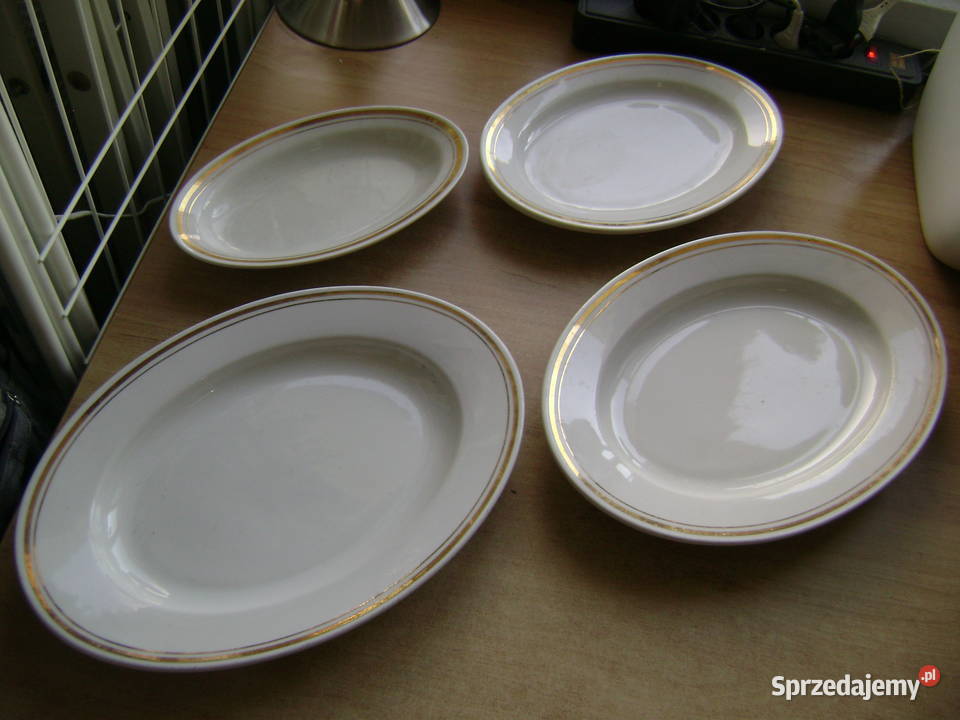 Starocie z PRL Porcelana Lubjana Zestaw 4 Gdynia sprzedam