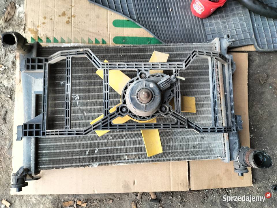 CHŁODNICA WENTYLATOR FORD FIESTA MK5 MK6 14 16V Kamień-Kolonia