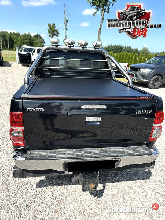 Roleta Aluminiowa zabudowa paki   Toyota Hilux osobowe Pozostałe