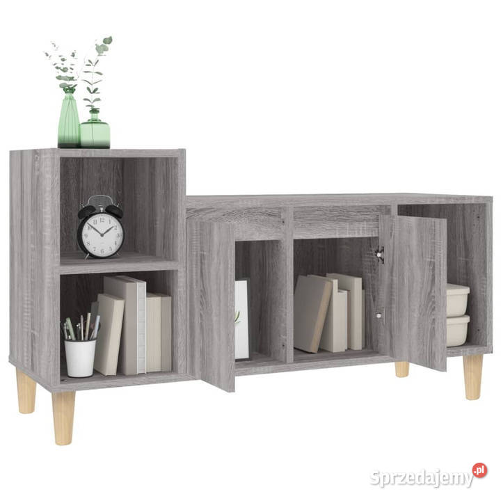 Szafka pod telewizor szary dąb sonoma 100x35x55 Warszawa