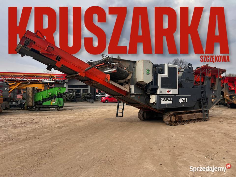 Kruszarka szczękowa Sandvik QJ241 Zator