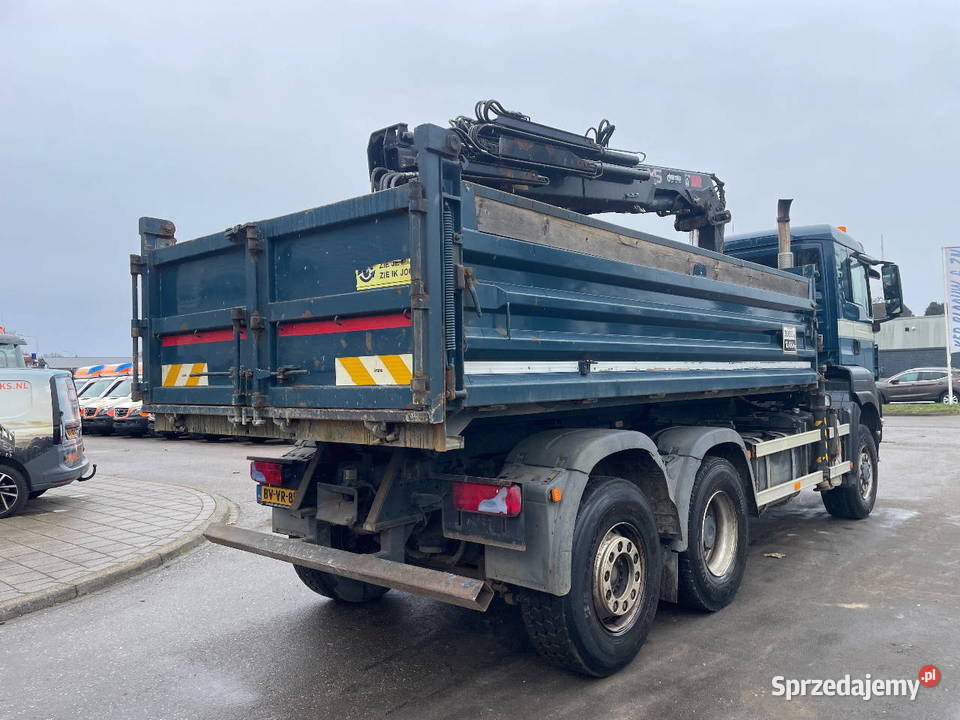 Wywrotka 6x6 z dzwigiem Man Wywrotki Warszawa