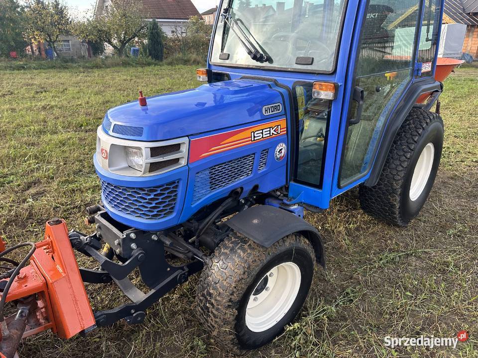 Iseki 4260 z ogrzewaną kabiną 30 mini traktorek Kabina sprzedam