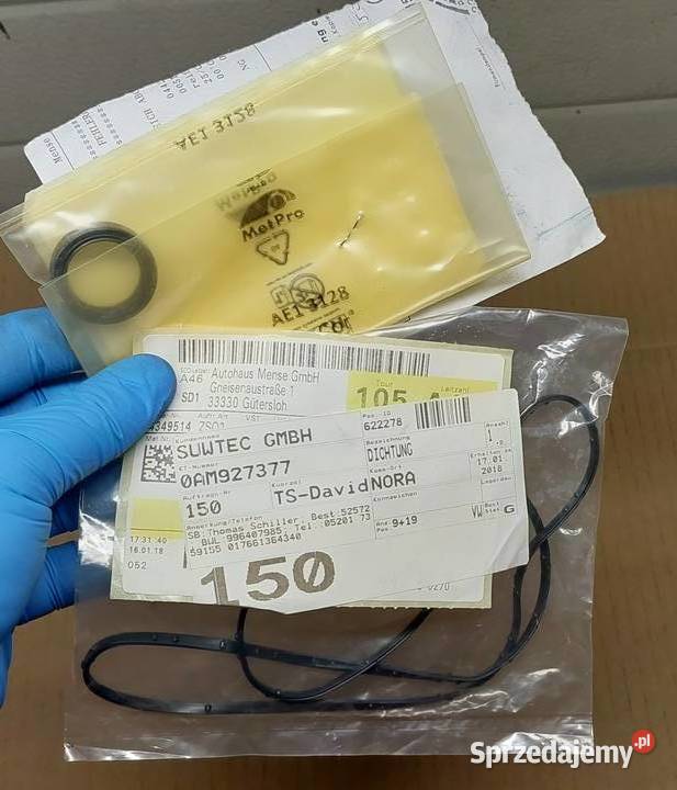 USZCZELKA POKRYWY MECHATRONIKI DQ200 0AM927377 sprzedam