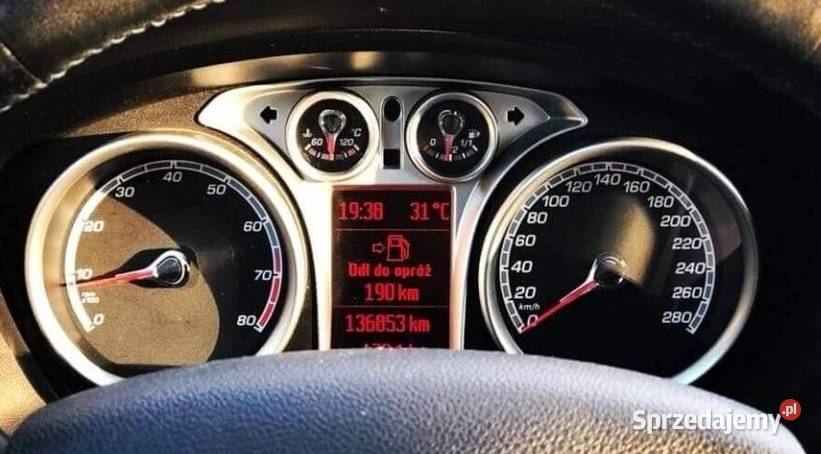 Zegary licznik benzyna duzy LCD Ford Focus Mk2 kujawsko-pomorskie Bydgoszcz