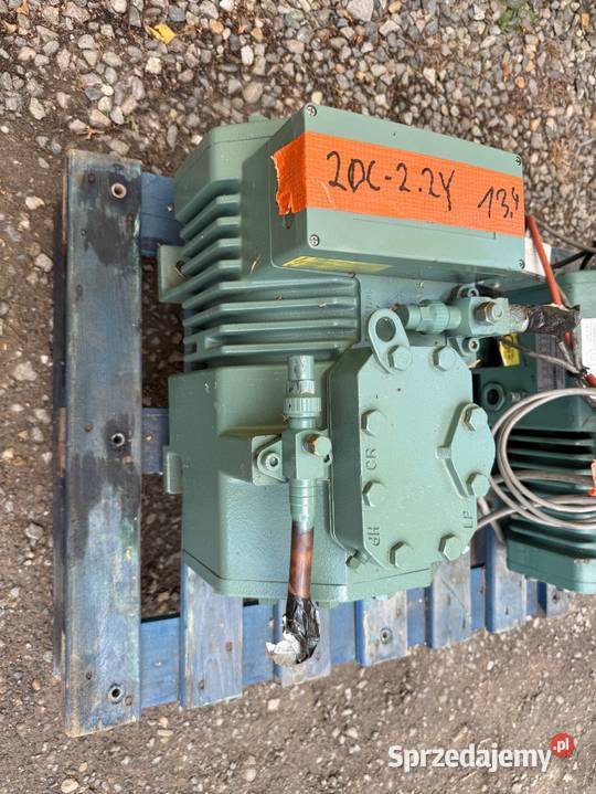 Sprężarka półhermetyczna Bitzer 93kW 5C 40C Magazynowanie opolskie Paczków