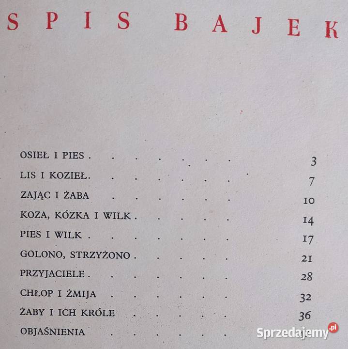 Unikat Adam Mickiewicz Bajki 1953 r Ilustracje Warszawa