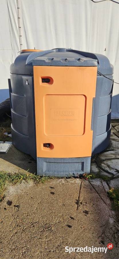 Zbiornik dwupłaszczowy 5000l ON na olej napędowy Karolino