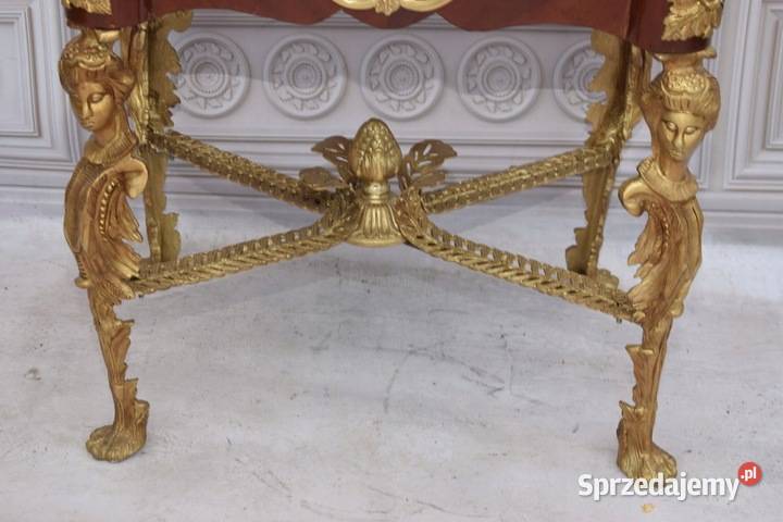 Witryna EMPIRE Gablotka z Brązu Złoconego Kraków