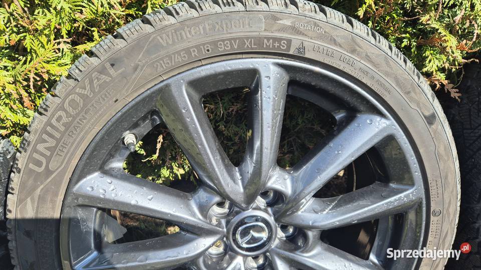 NOWE ORYGINAL 4x Koła zimowe Mazda 18 TPMS Samochodowe Rzeszów