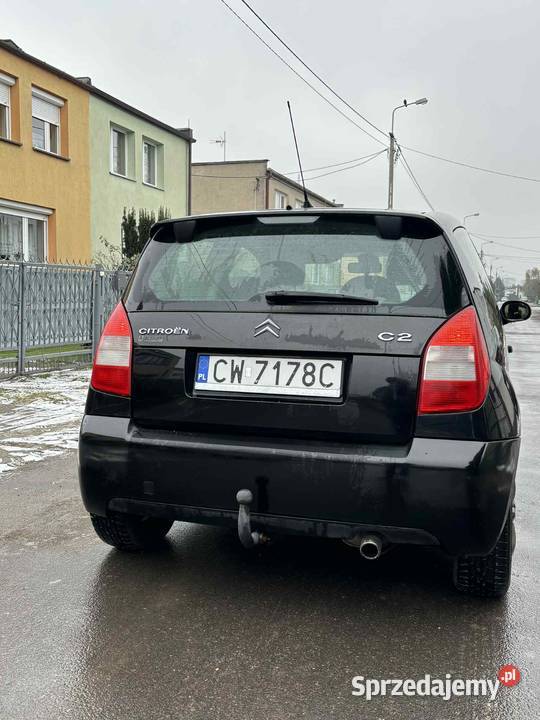 Citroen C2 edycja VTR auto bez wkładu C2