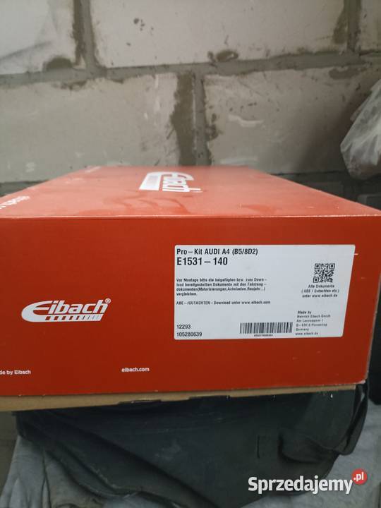 Sprężyny Eibach pro kit 30audi a4b5 passat B5