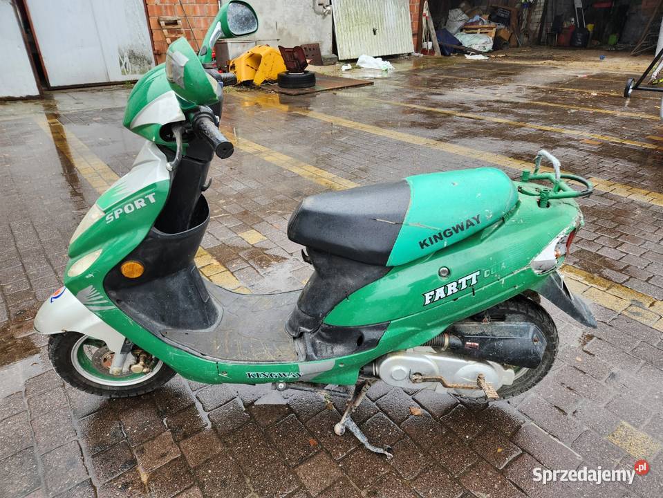 Skuter Kingway Fartt Pomiary