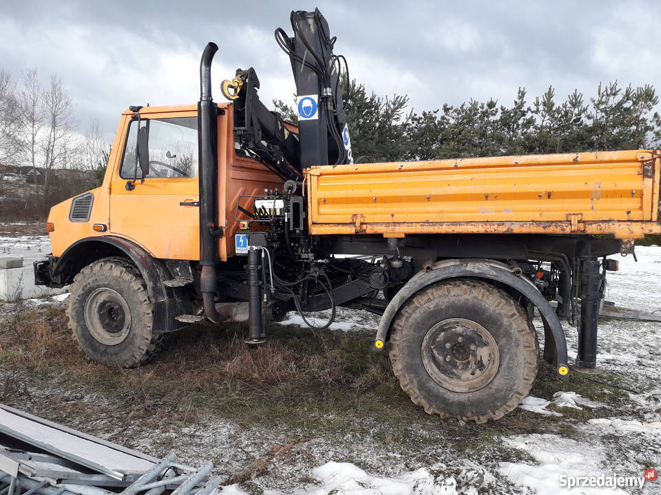 Unimog 1250 4x4 HDS 4tony Rok produkcji 1994 Herby