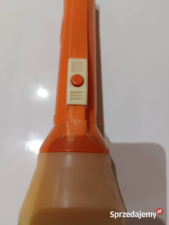 Latarka plastikowa stara prod ZSRR radziecka Bydgoszcz